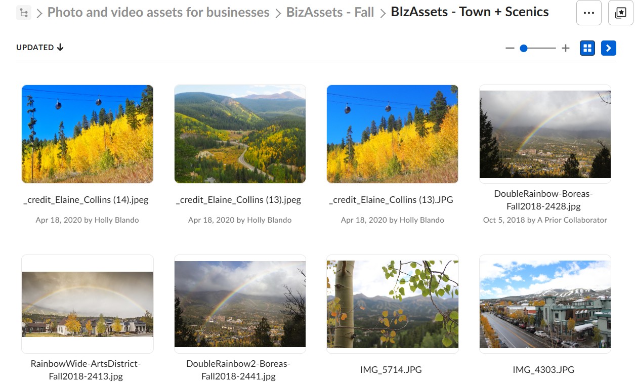 screenshot of boxfiles